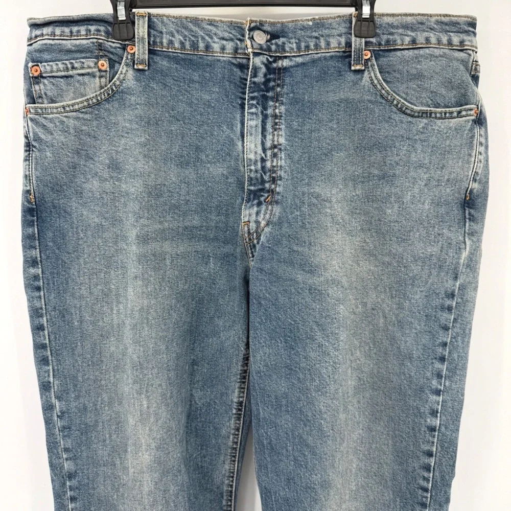 Levi's Jeans Mens 42x32 Blue 541 Athletic Taper Medium Wash Stretch Denim